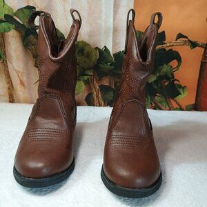 Kids Cat & Jack Toddler Sz 6 Brown Kids Western Cowboy Boots